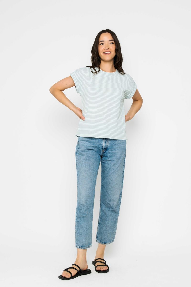 Daisy Ribbed Tee