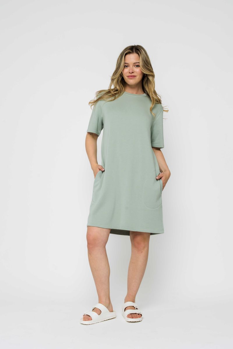 Nell Luxe Fleece Dress