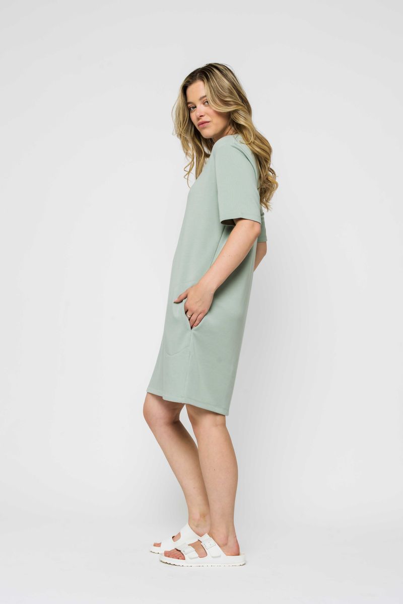 Nell Luxe Fleece Dress