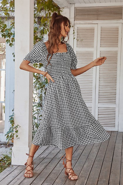 Dolly Gingham Dress