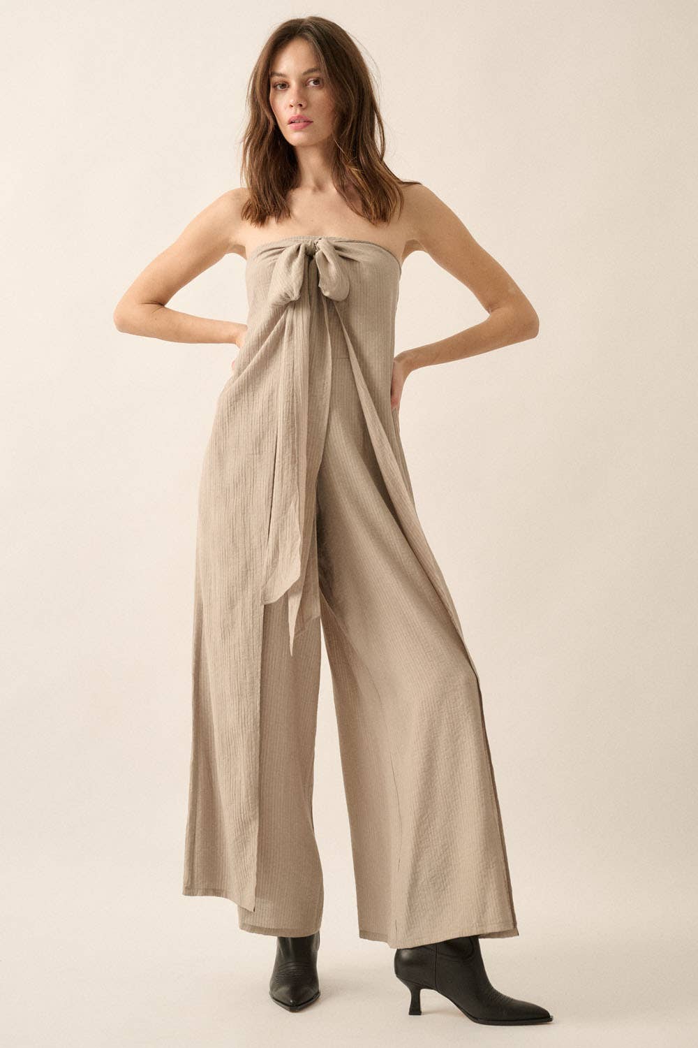 Convertible Halter Jumpsuit