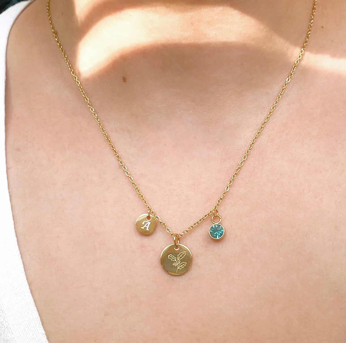 Birth Flower Necklace