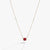 July Birthstone Precious Pendant Necklace