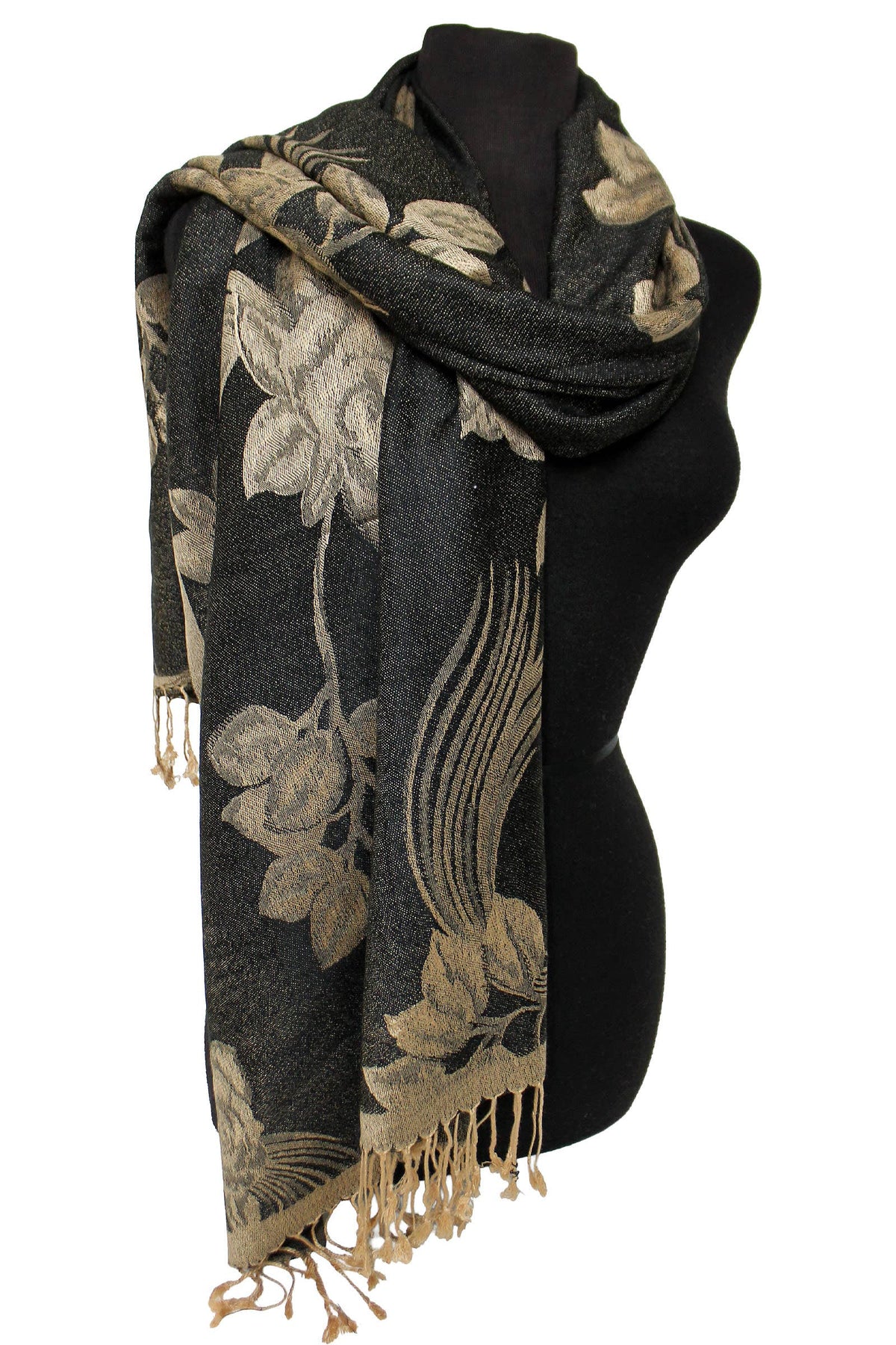 Rose Floral Pashmina