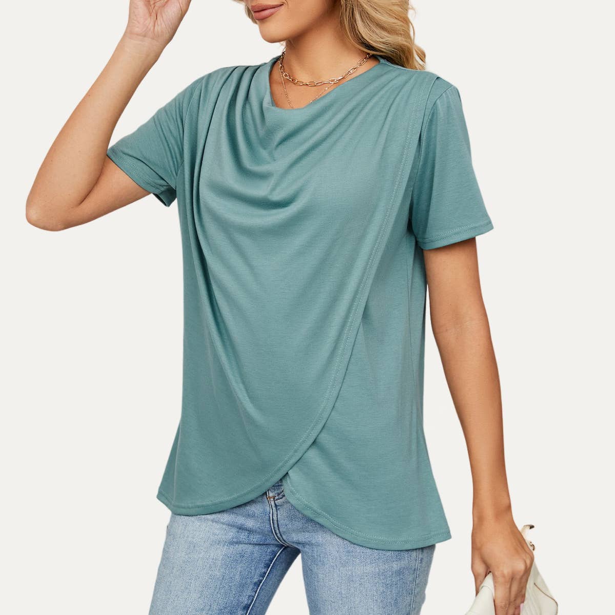 Nico Cowl Neck Tee