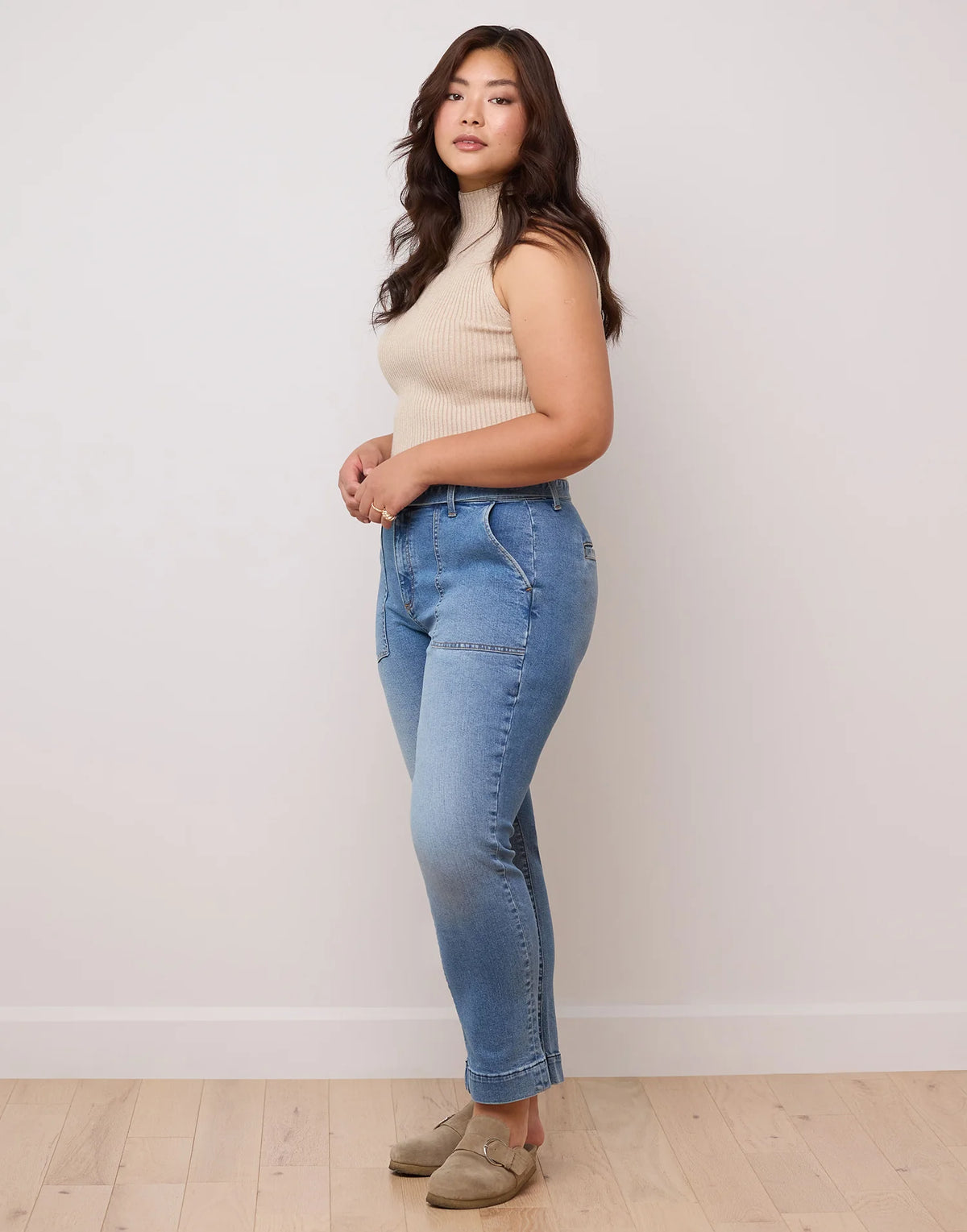 Malia Relaxed Blue D&#39;azure