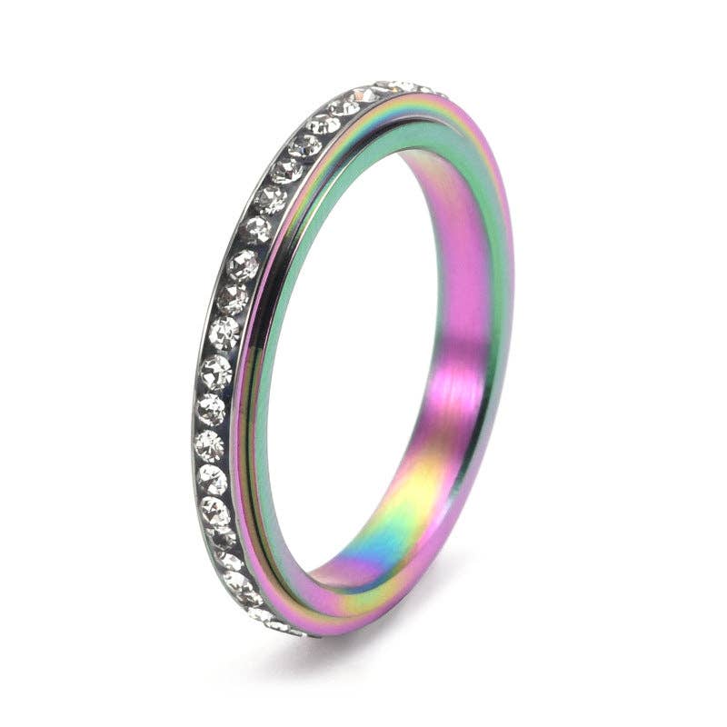 Anxiety Fidget Spinner Ring