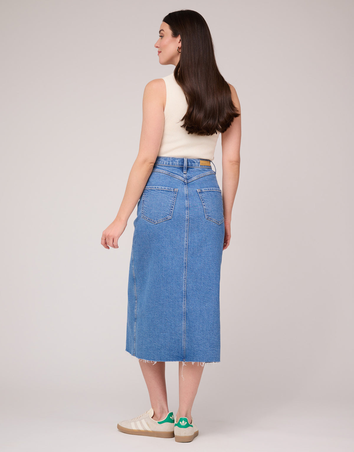 Yoga Jean Skirt - Lake Blue