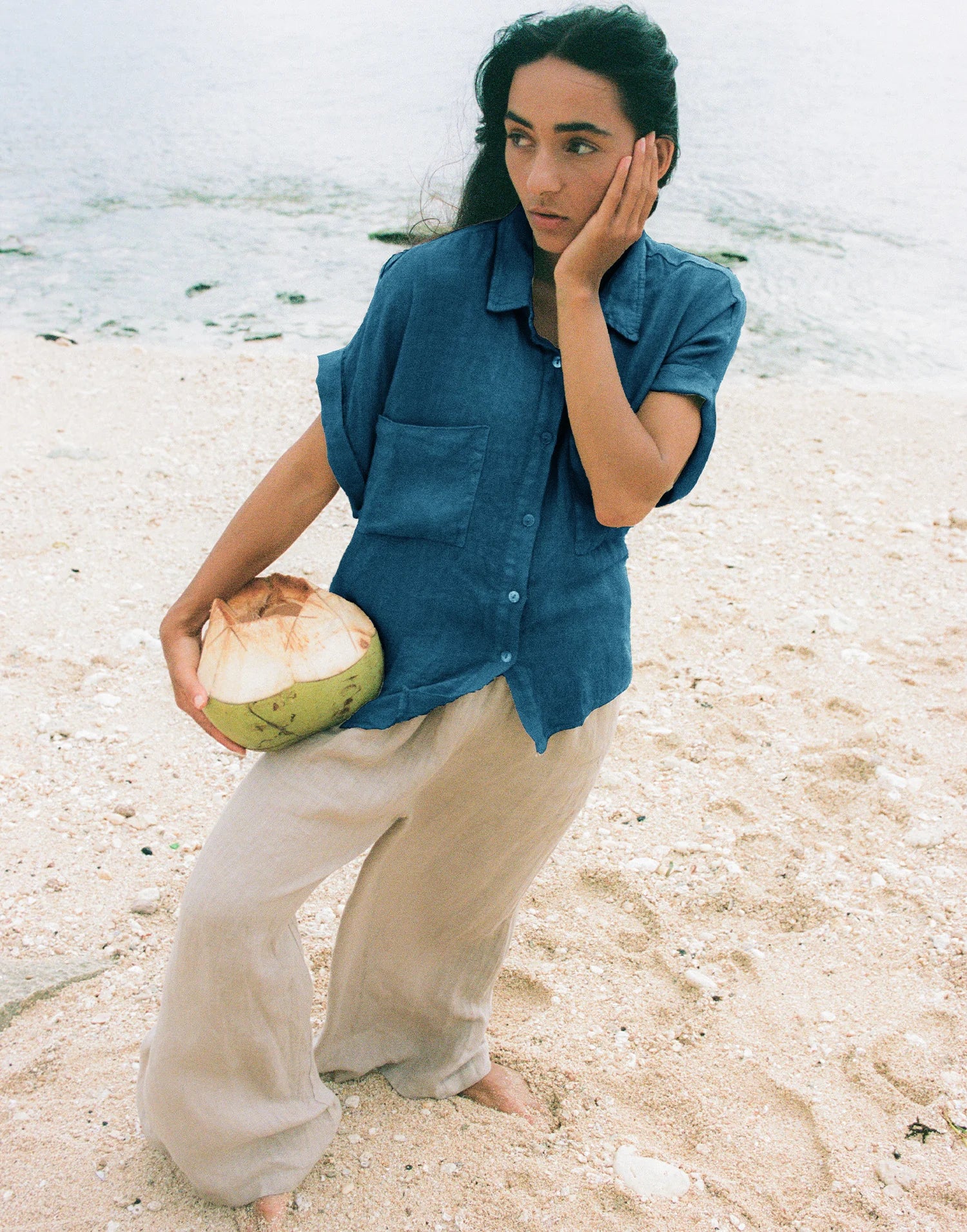 Remi Oversized Linen Shirt