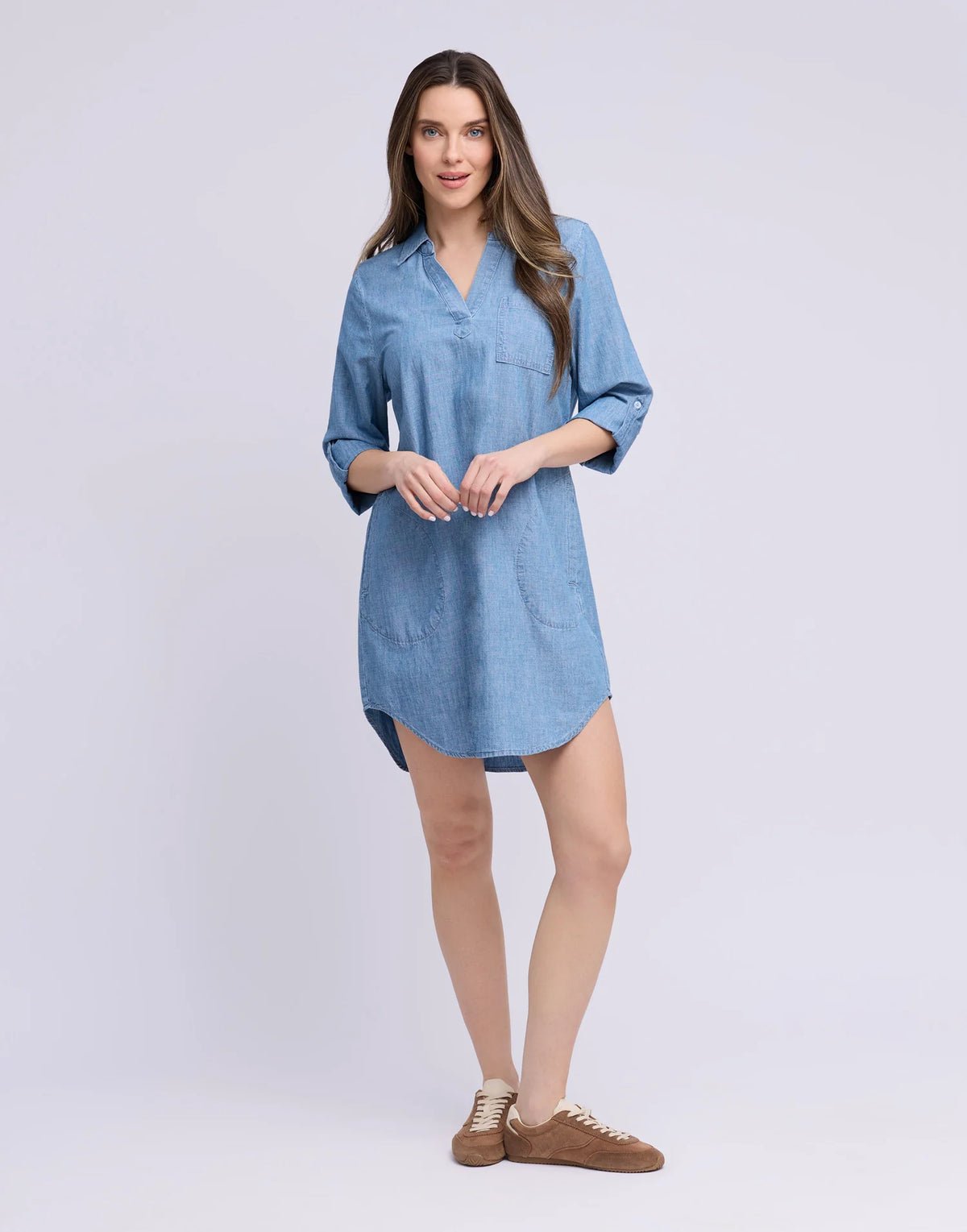 Ava Chambray Dress
