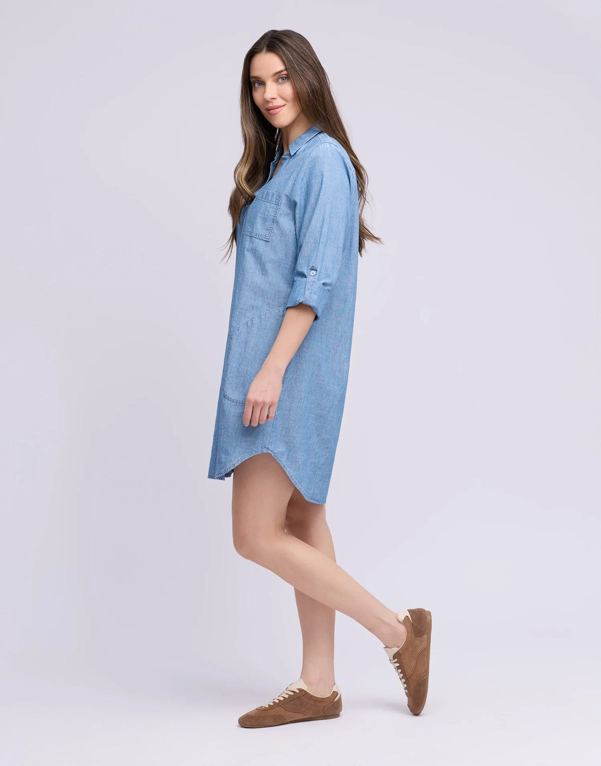 Ava Chambray Dress
