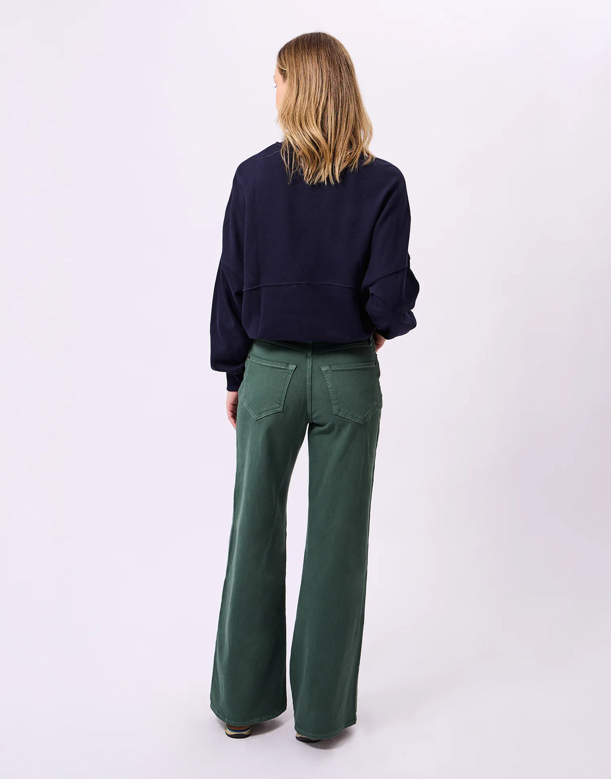 Lily Wide Leg - Skog