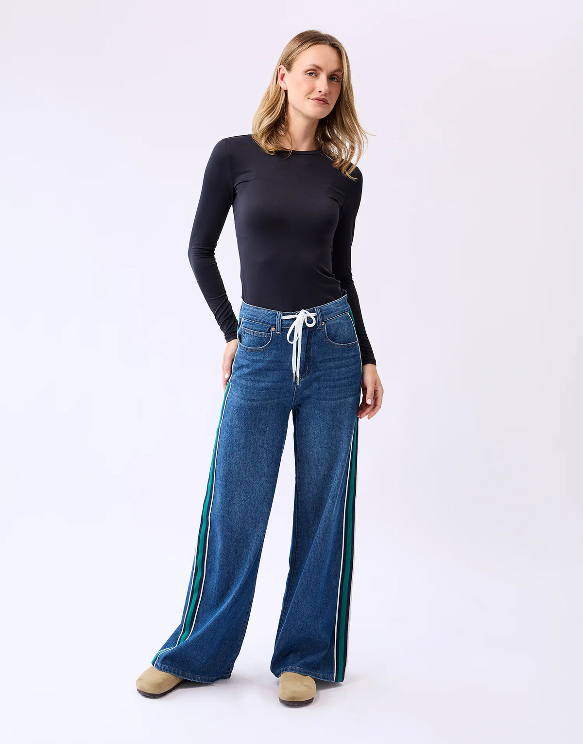 Lily Wide Leg - Spruce