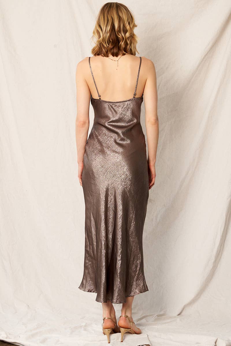 Bobbi Metallic Dress