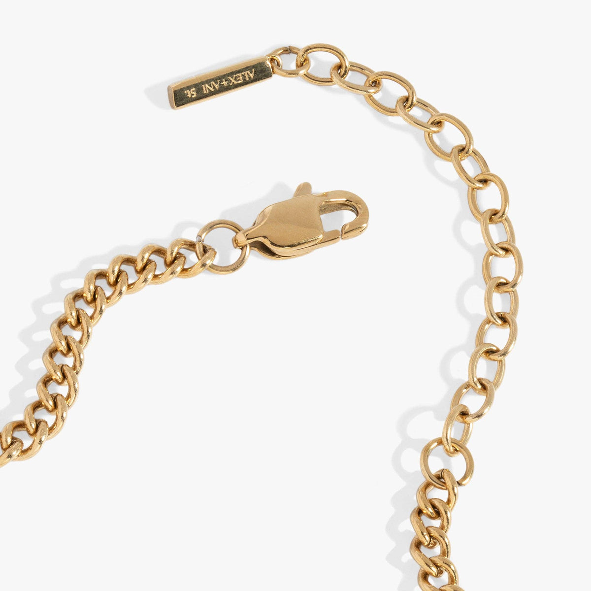 Oui &amp; Non Reversible Heart Inline Necklace