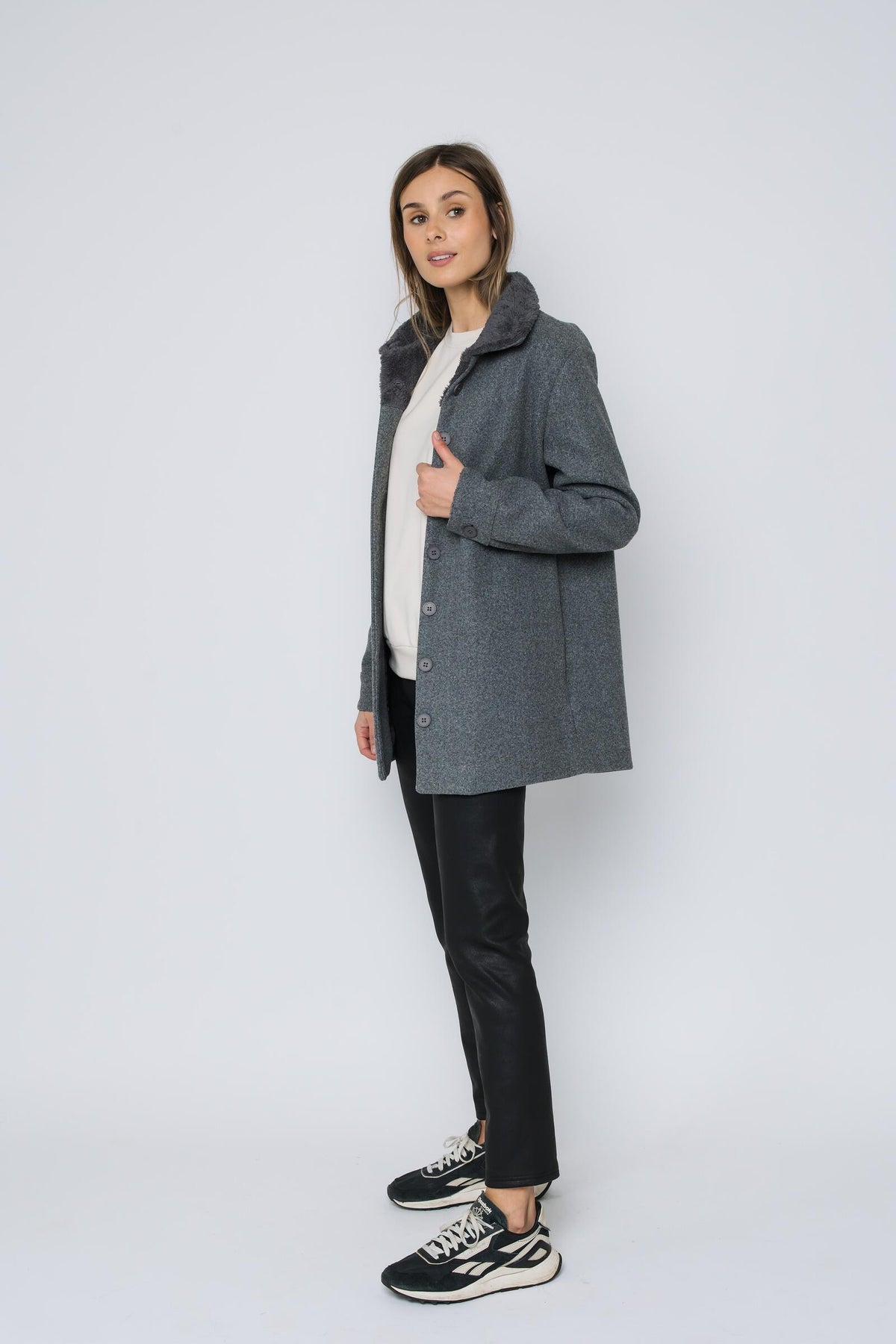 Cora High Neck Jacket