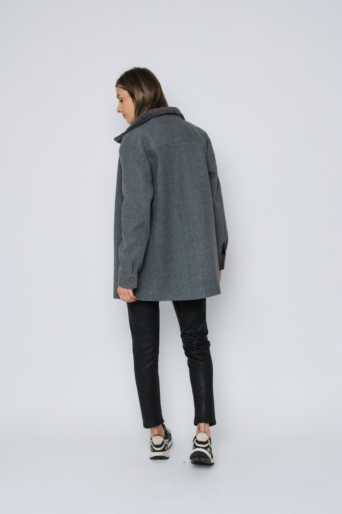 Cora High Neck Jacket