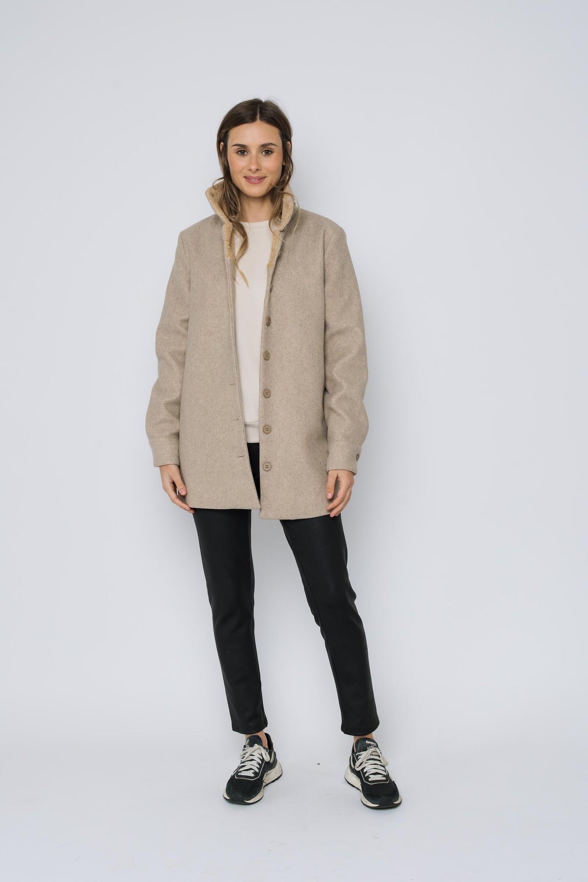 Cora High Neck Jacket
