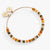 Multi-Color Semi-Precious Beaded Bangle