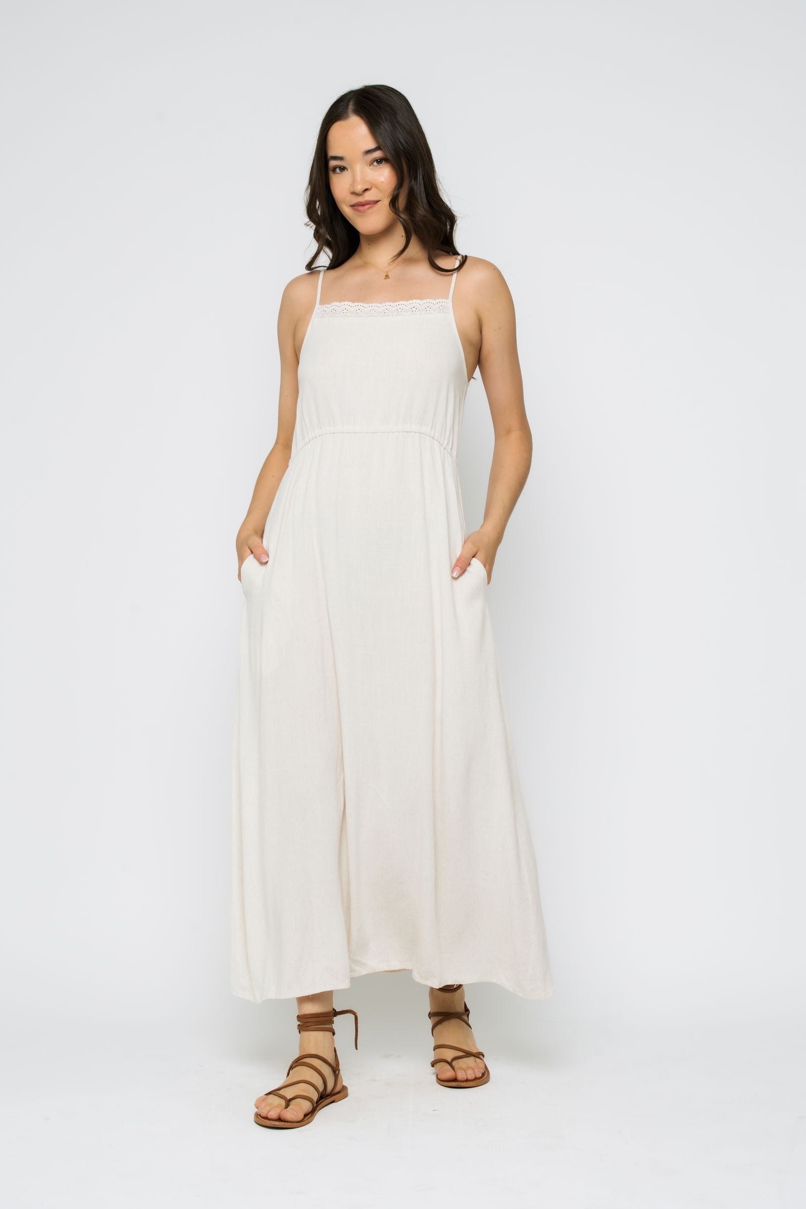 Marilyn Eyelet Dress