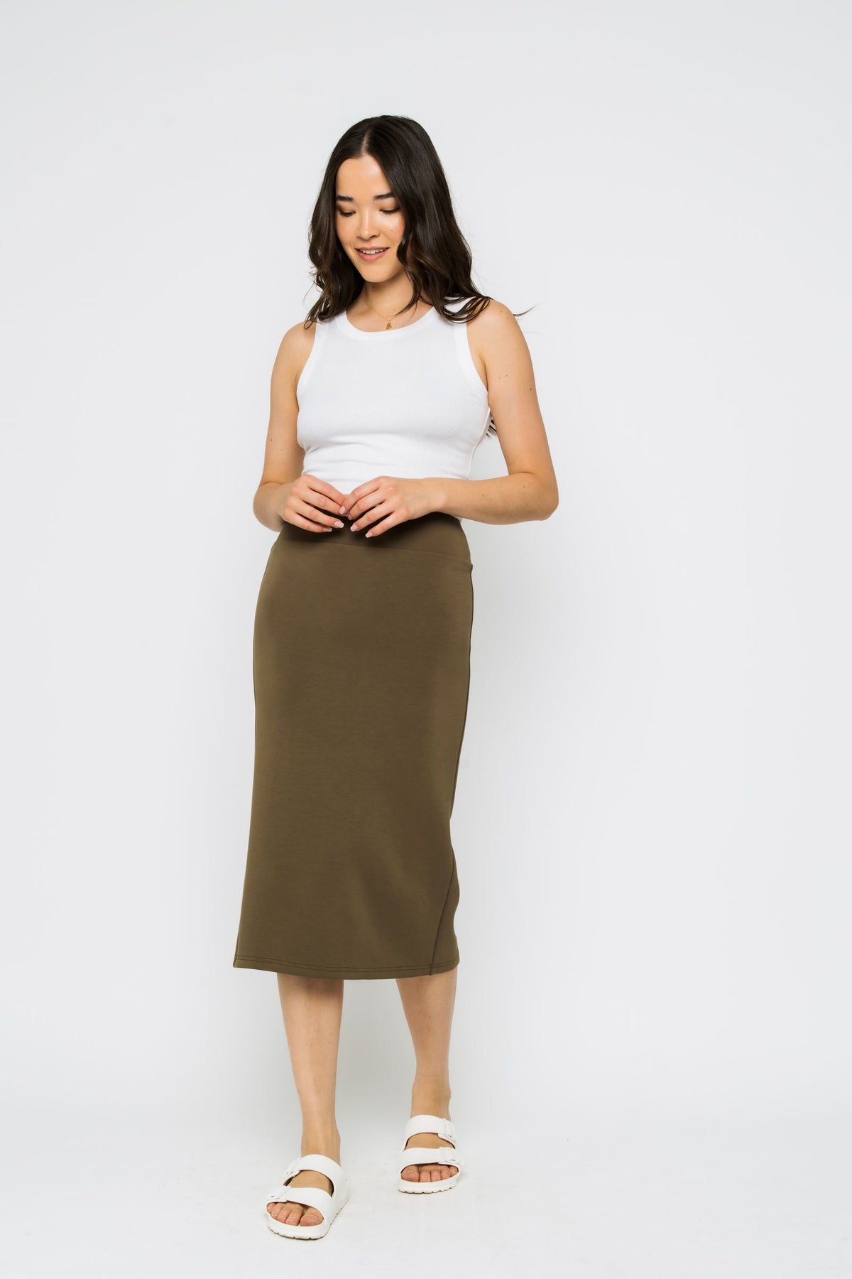 Maddie-Midi Skirt