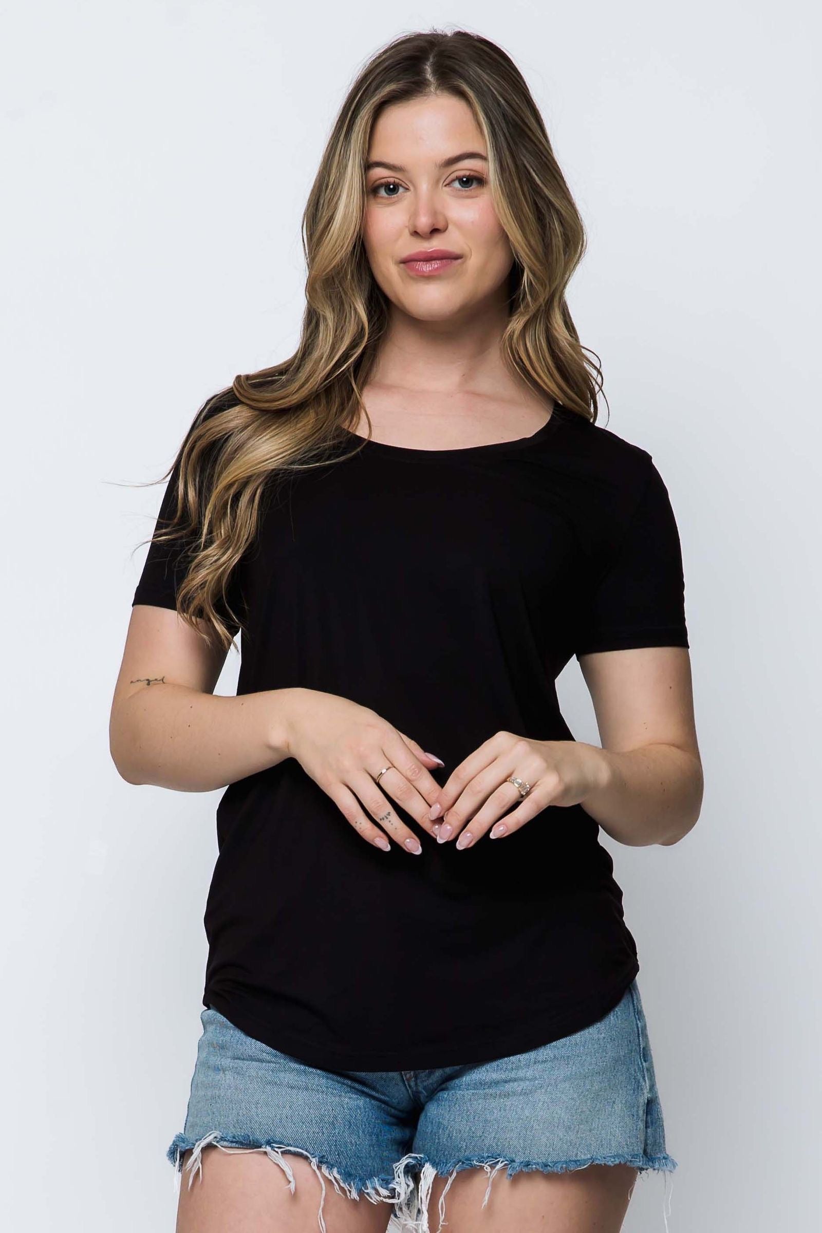 Gemma Scoop Tee