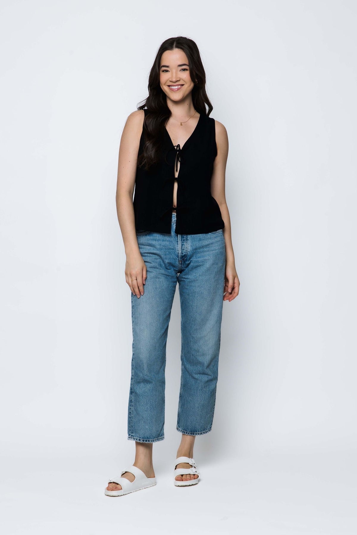 Holly-Reversible Tie Top