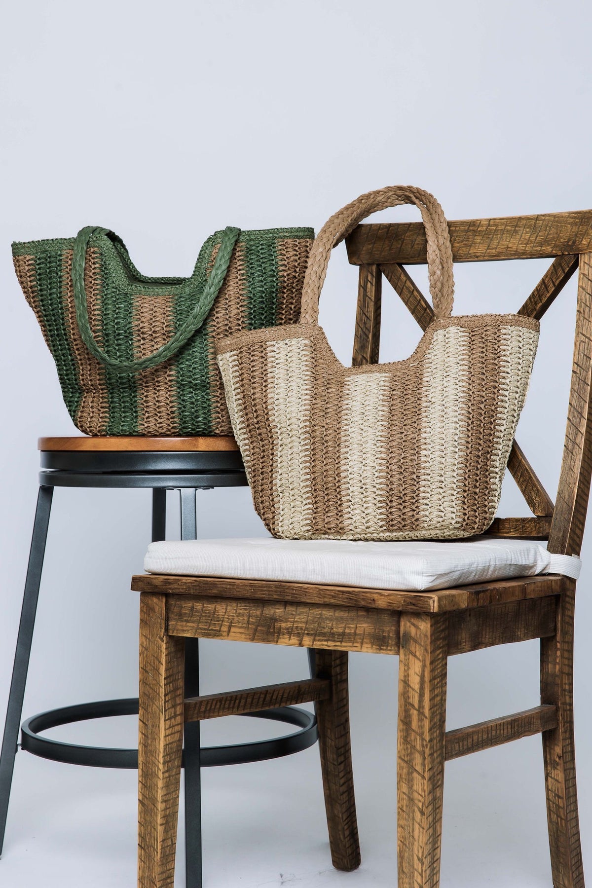 Sunny Days-Straw Tote