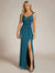 Twist Front Glitter Dress