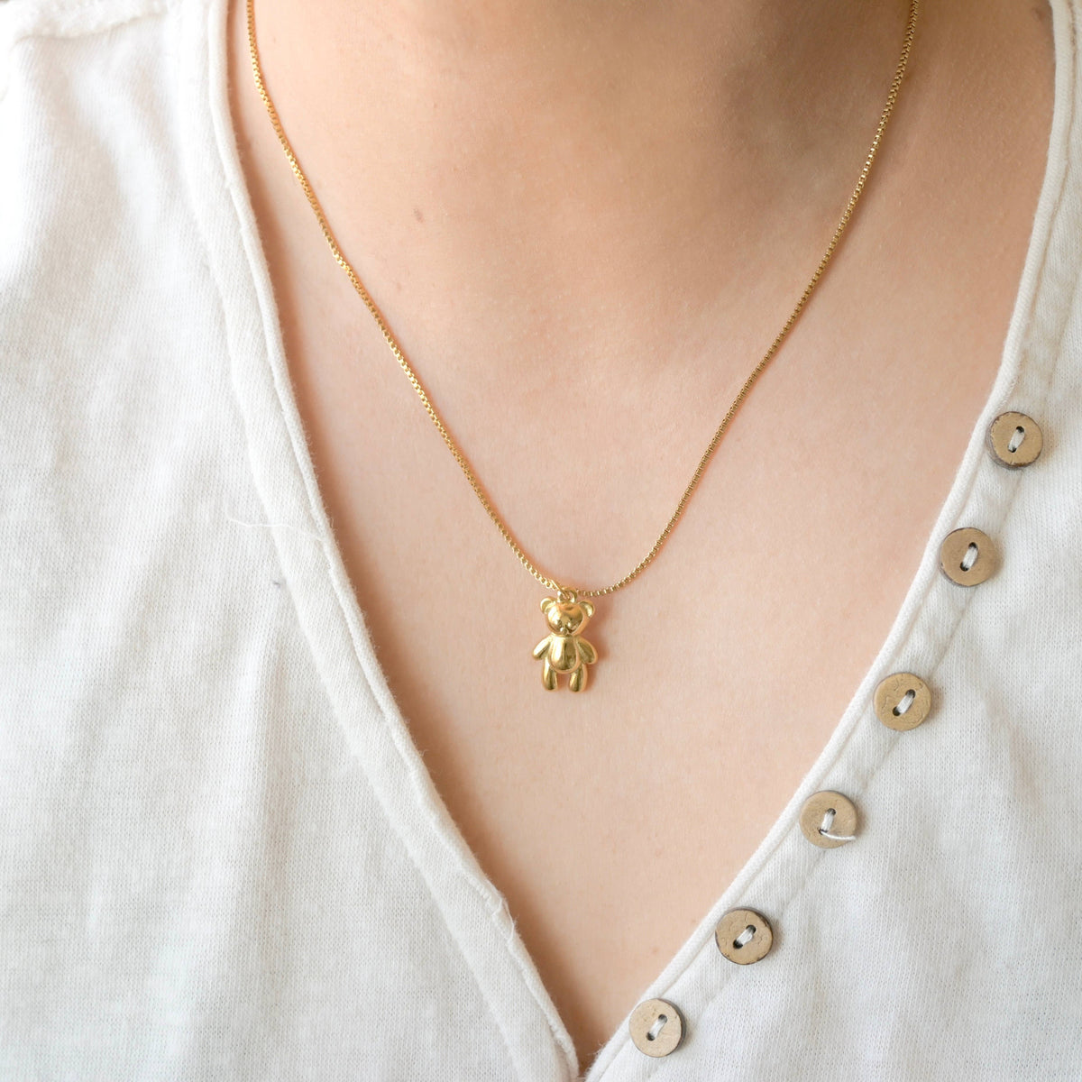 Teddy Bear Necklace