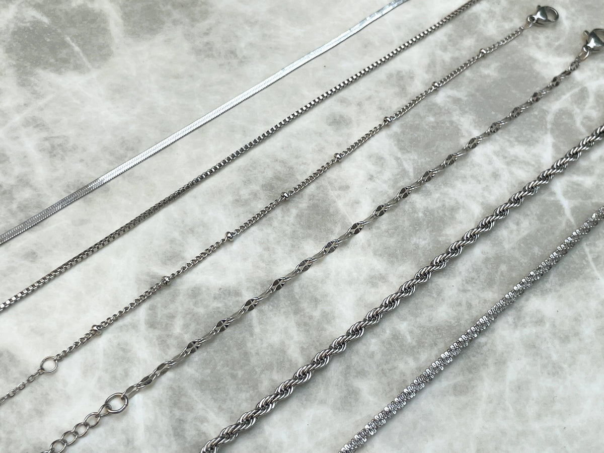 Dainty Silver Bracelets