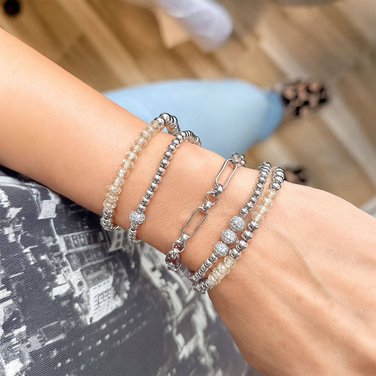 Harper Luxe Crystal Rhythm Bracelet