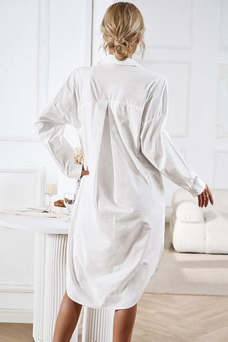 Button Up Shirt Dress