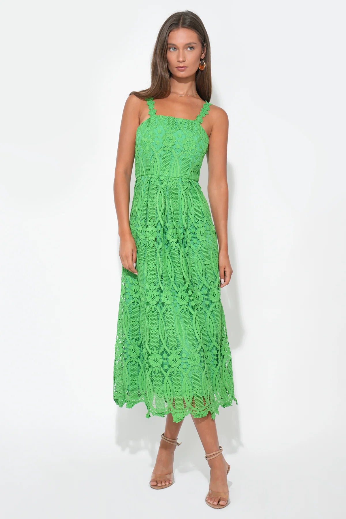 Alice Lace Midi Dress