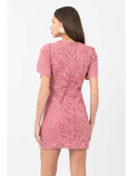 Janice 3D Lace Dress