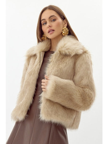 Aubrey  Faux Fur Coat