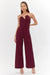 Tuni Wave Crepe Jumpsuit