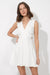 Junia Side Cut Linen Dress