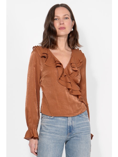 Ayesha Ruffled Blouse