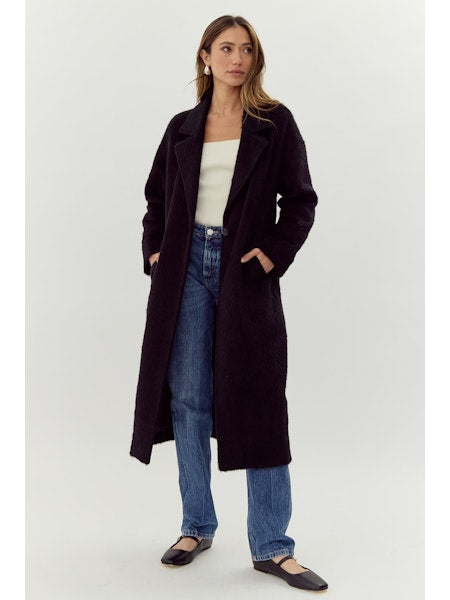 Bryce Brushed Oversized Coat