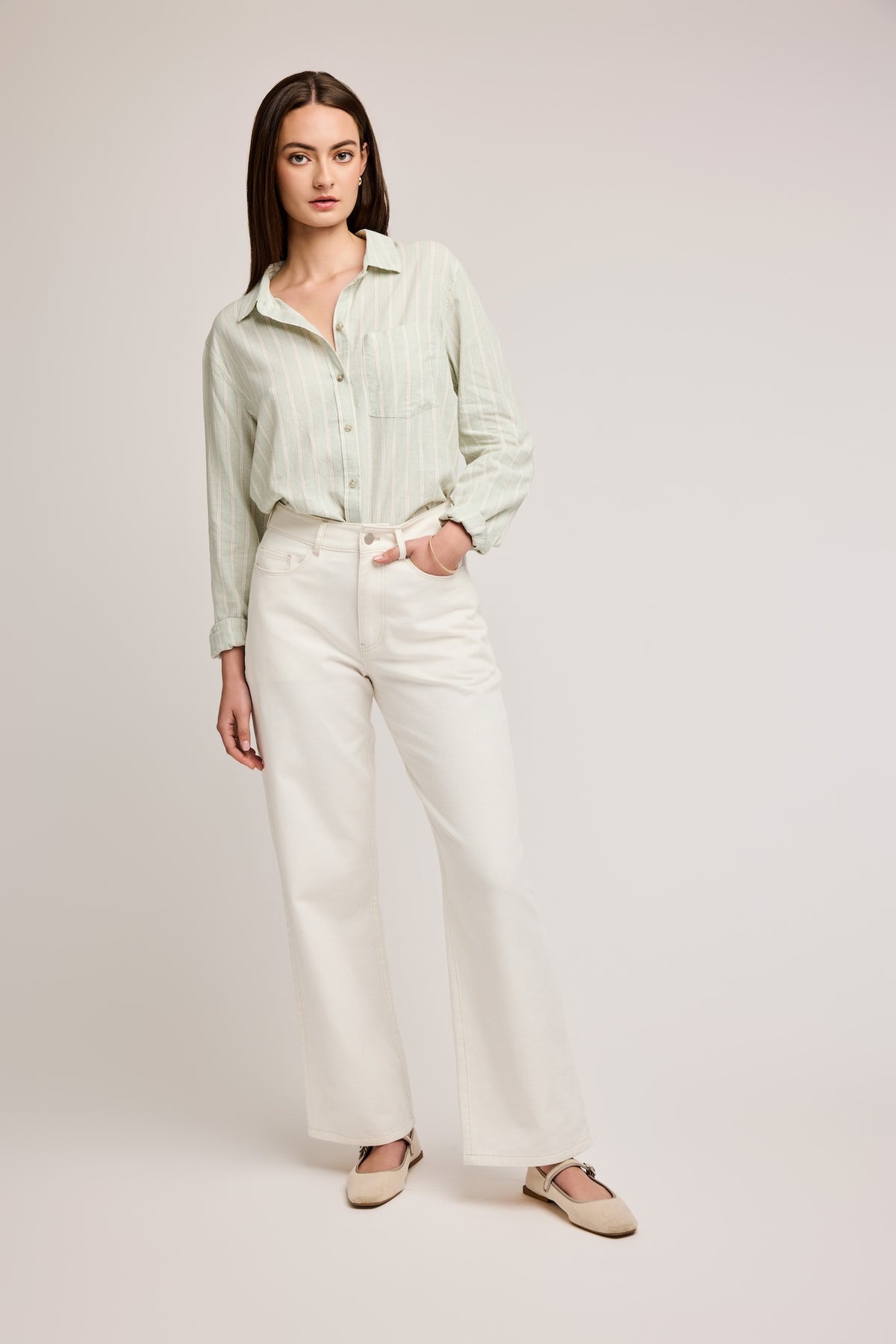 Dominique Button Down Shirt