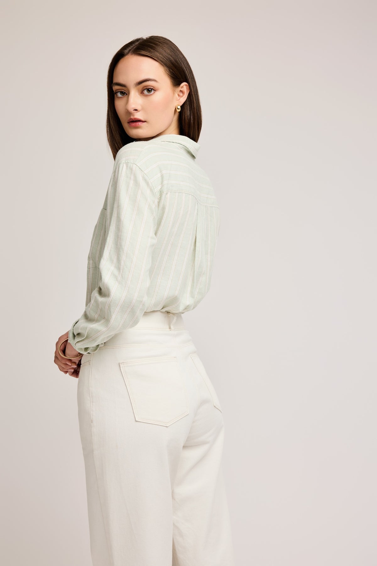 Dominique Button Down Shirt