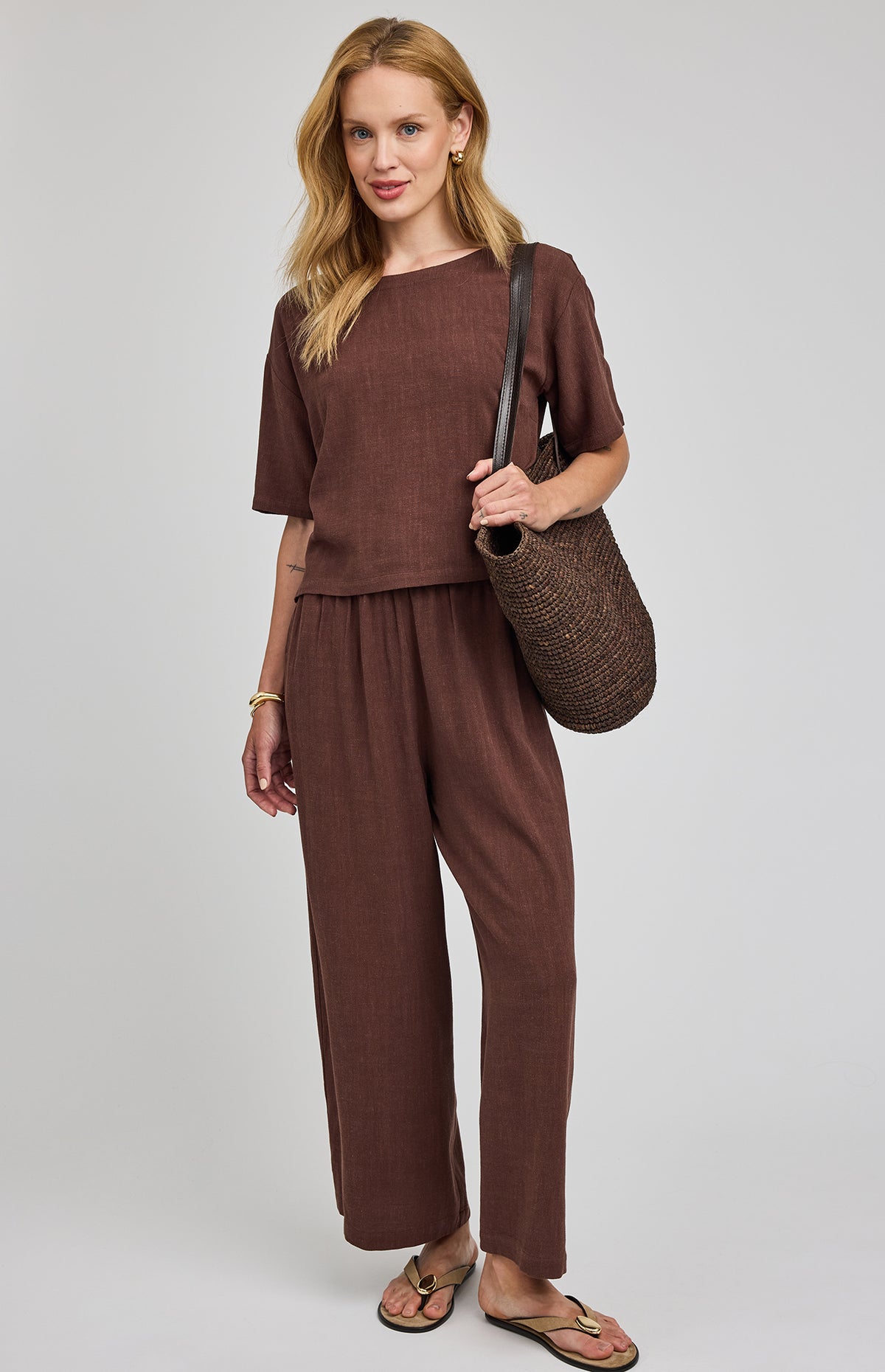 Gemini Linen Top