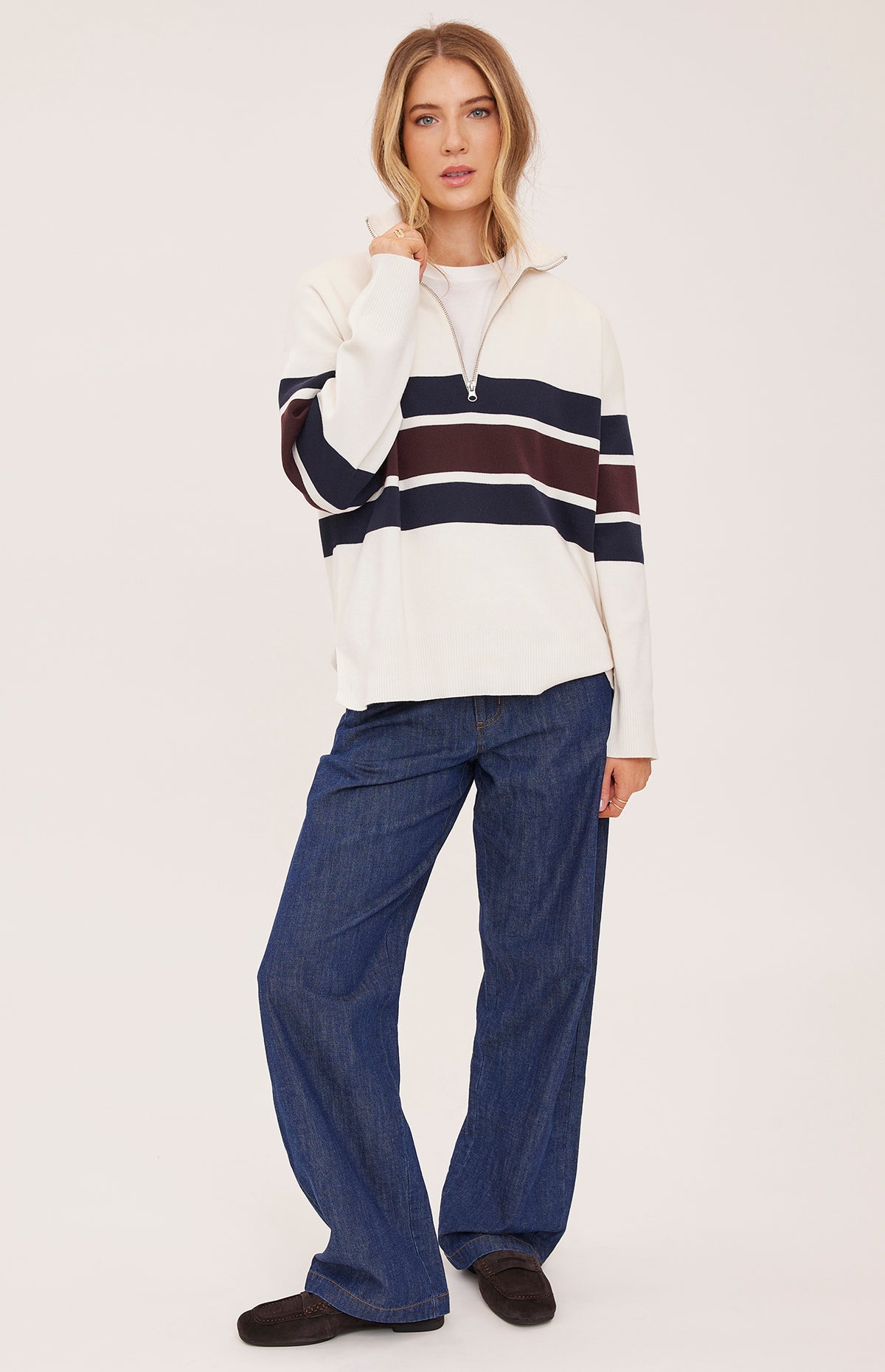 Idris Striped Sweater