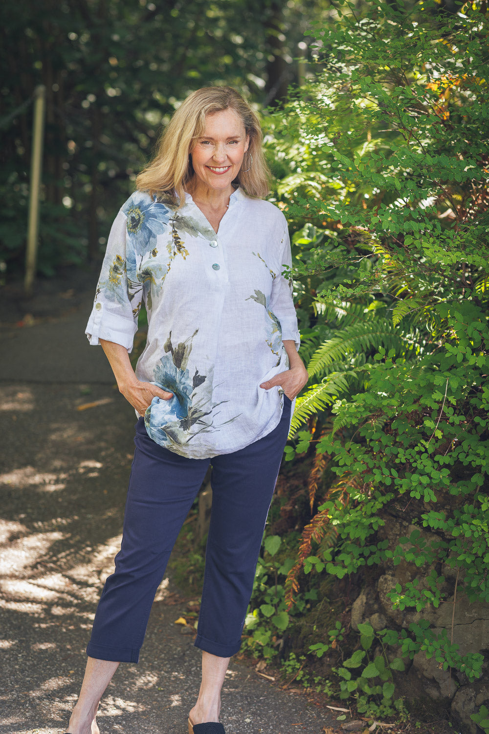 Mason Linen Top