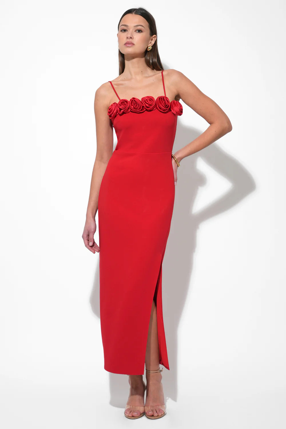 Solana Rosette Dress