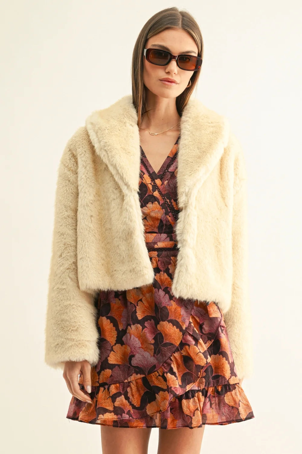 Naomi Vegan Fur Jacket