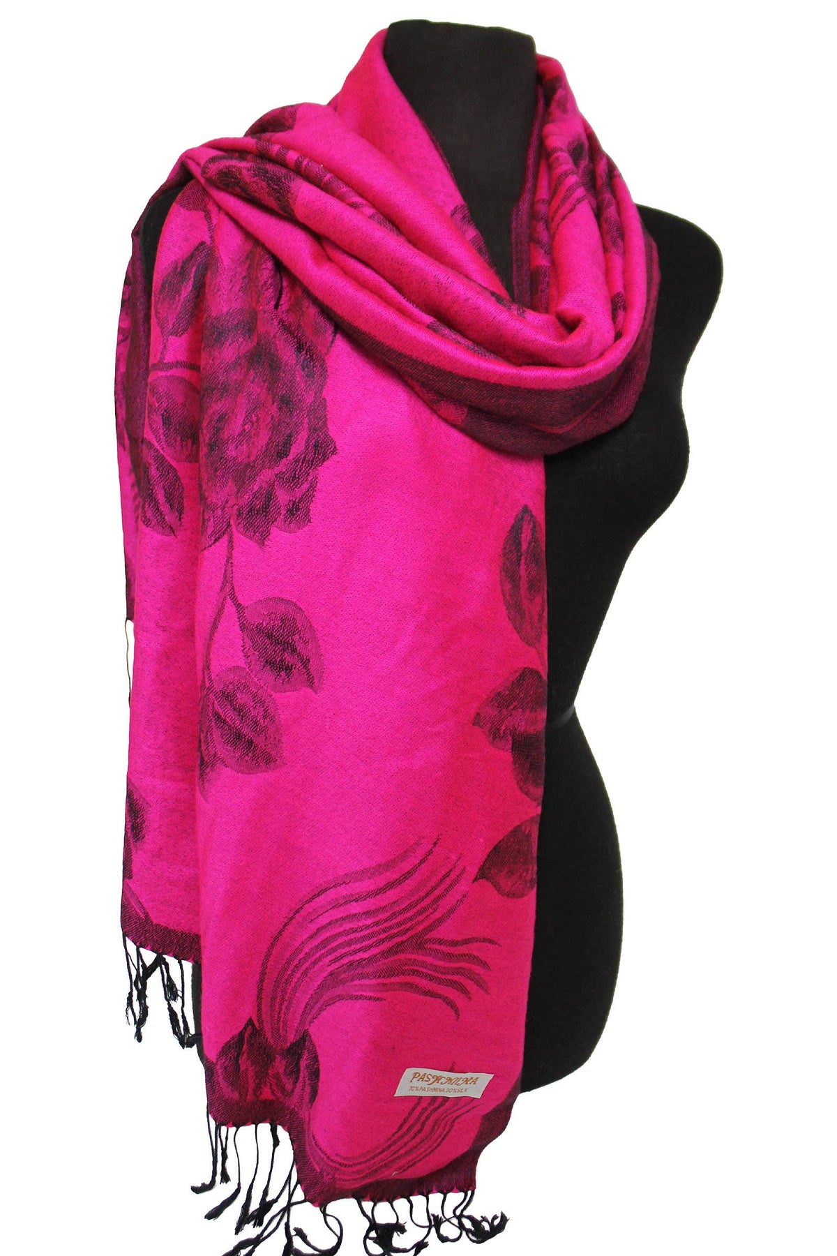 Rose Floral Pashmina