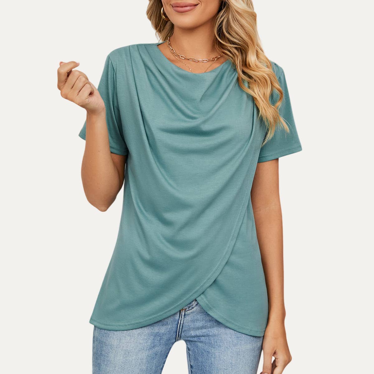 Nico Cowl Neck Tee