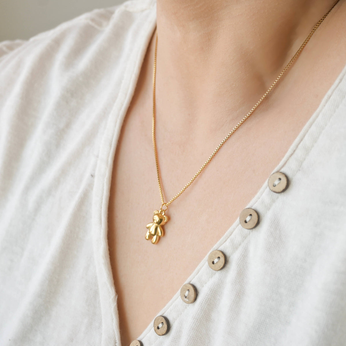 Teddy Bear Necklace
